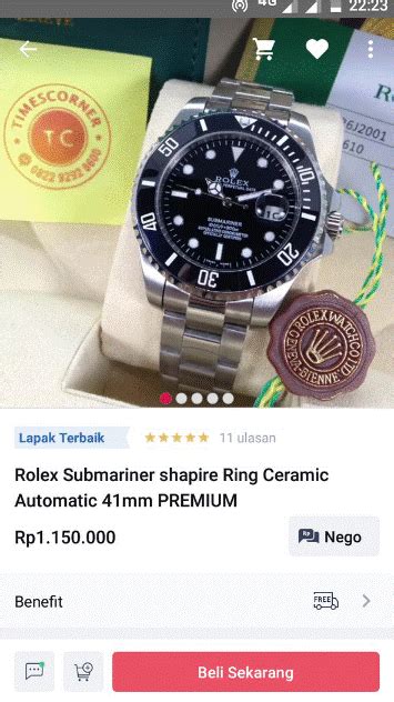 jam tangan rolex harga 1 juta